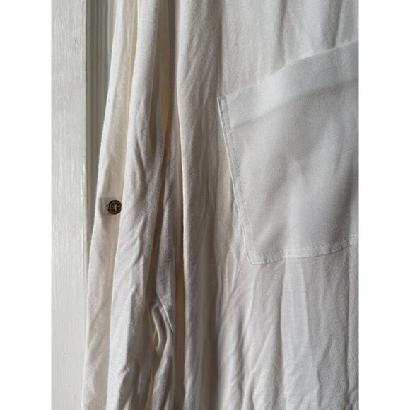 Calvin Klein women’s size medium white blouse - Picture 3 of 7